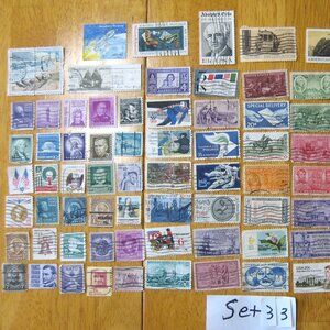 COPY - Lot Of 100 Assorted U.S. Stamps mostly from 1950 through 1981